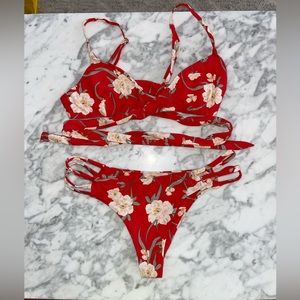 Show Me Your Mumu Ryder Wrap Bikini Top & Cheeky Bottoms